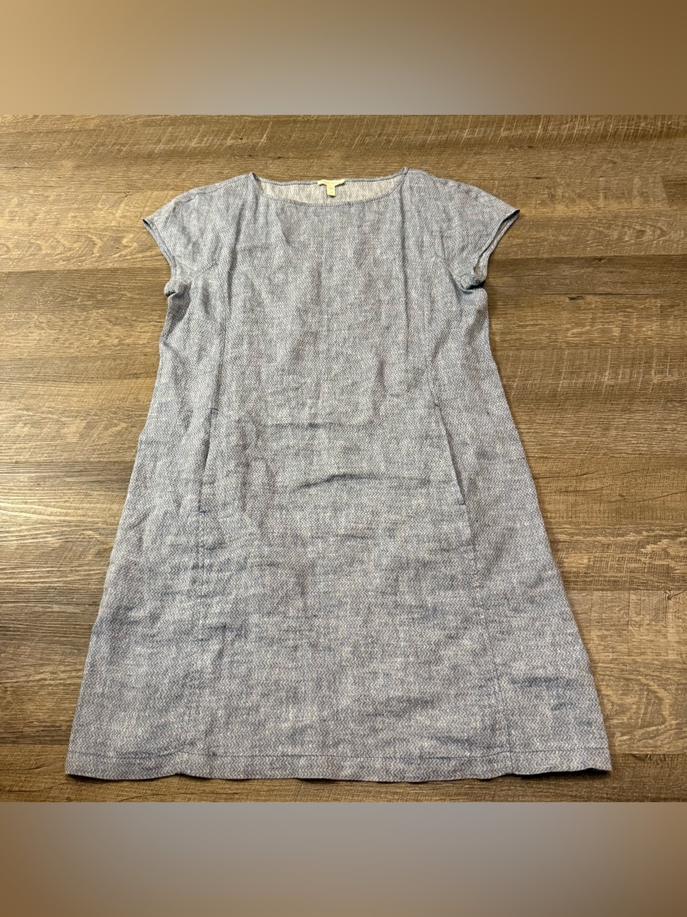 Eileen Fisher Organic Linen Mini Dress